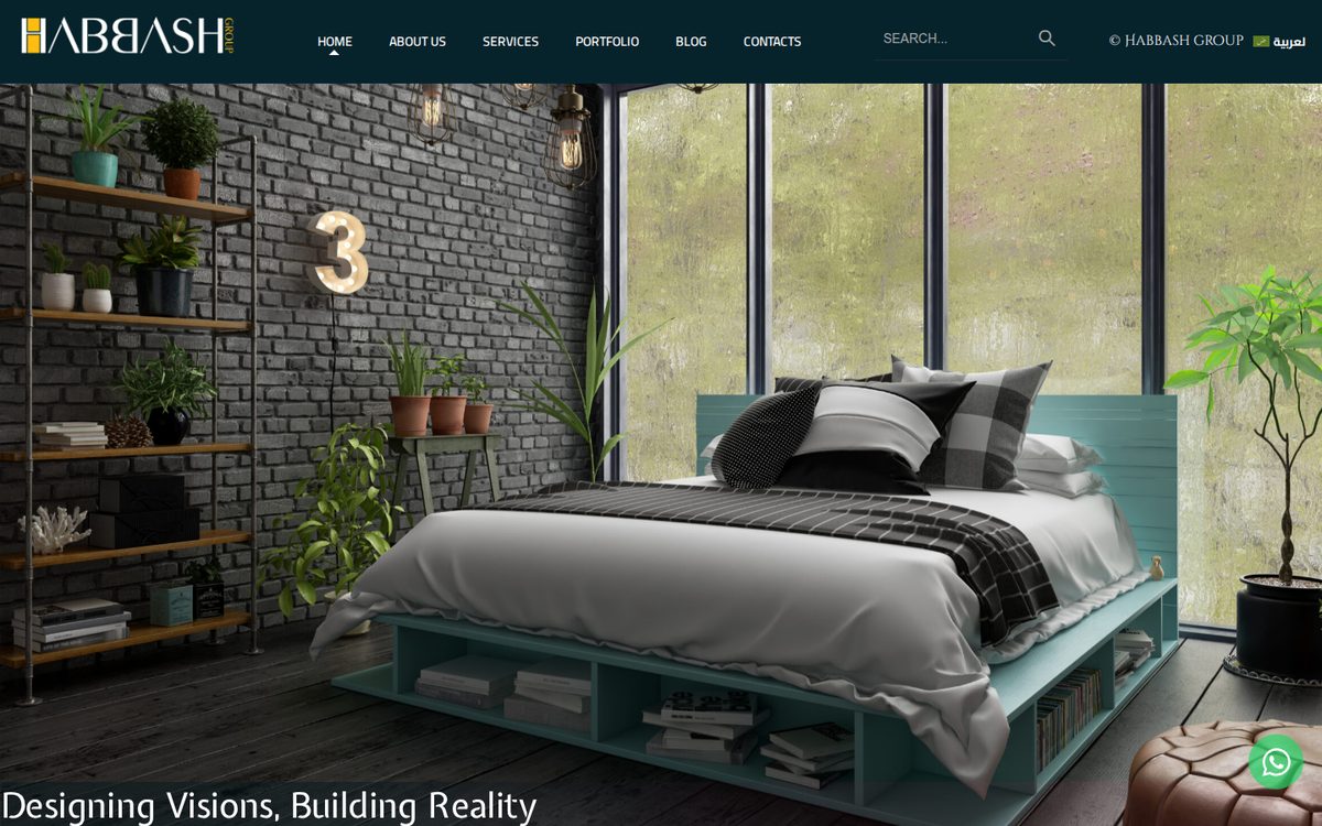 Habbash Group — website screenshot
